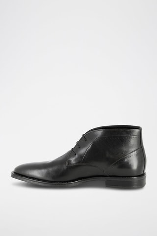 Leren Derby's Piana - Zwart