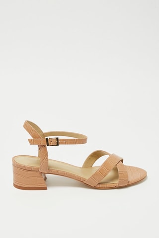 Sandalen met Hak Victoria - Nude