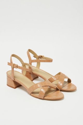 Sandalen met Hak Victoria - Nude