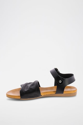 Leren Sandalen Vanuatu - Zwart