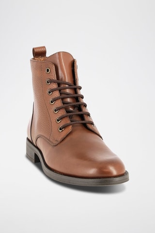 Boots en cuir Posio - Marron