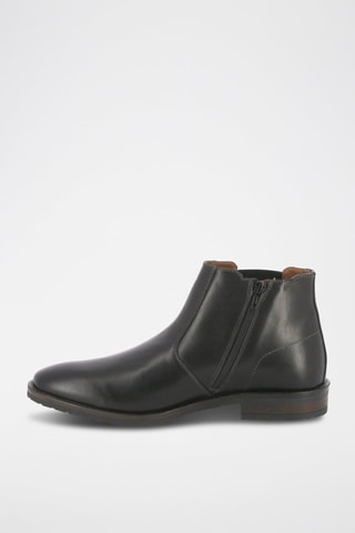 Boots em couro Padova - Preto
