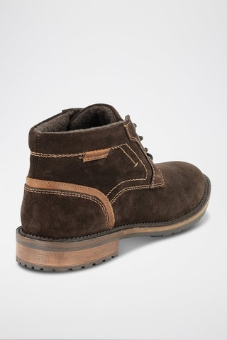 Boots em couro Pamir - Castanho