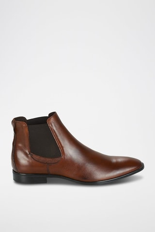 Leren Chelsea Boots Etna - Bruin