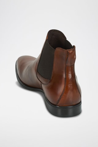 Leren Chelsea Boots Etna - Bruin