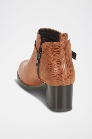 Bottines en cuir Patty 2 Camel