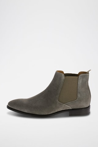 Nubuck Chelsea Boots Volcanic - Donkergrijs
