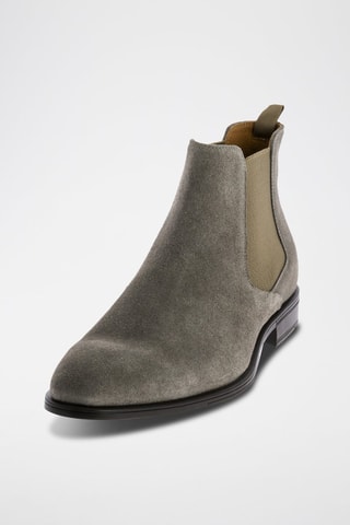 Nubuck Chelsea Boots Volcanic - Donkergrijs