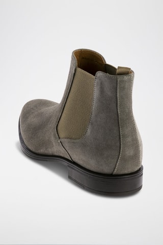 Nubuck Chelsea Boots Volcanic - Donkergrijs