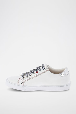 Leren Sneakers Zoe Wit