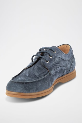Nubuck Derby's Nouvion - Marineblauw