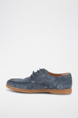 Nubuck Derby's Nouvion - Marineblauw