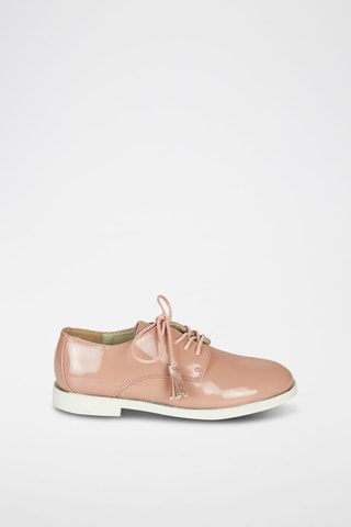 Derbies envernizados Rosine - Rosa