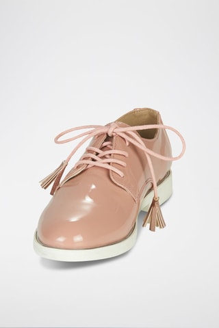 Derbies envernizados Rosine - Rosa