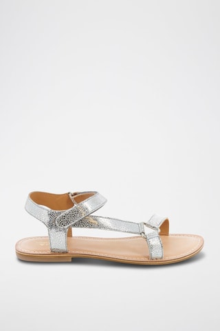 Leren Sandalen Sunbury - Zilverkleurig