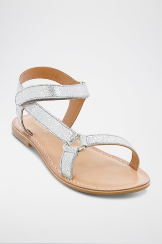 Leren Sandalen Sunbury - Zilverkleurig
