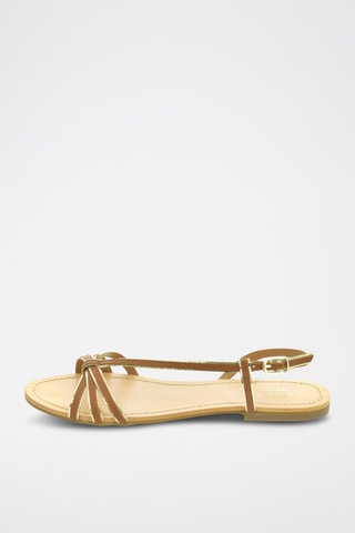 Leren Sandalen Sogni - Camel