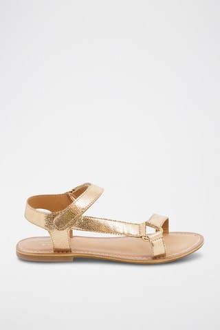 Leren Sandalen Sunbury - Goudkleurig