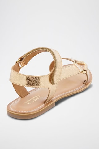 Leren Sandalen Sunbury - Goudkleurig