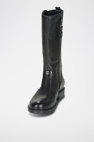 Botas em couro Apollina - Preto