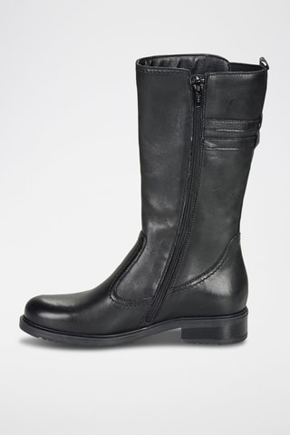 Botas em couro Apollina - Preto