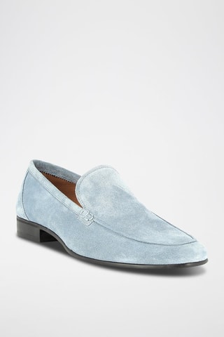 Mocassins en nubuck Neilton - Bleu clair