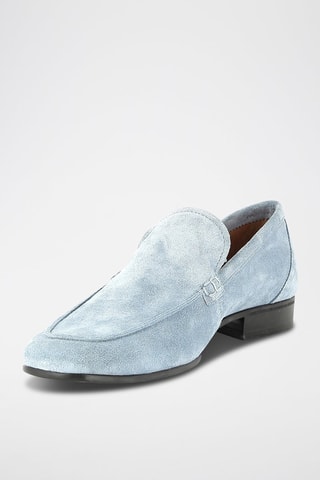 Mocassins en nubuck Neilton - Bleu clair