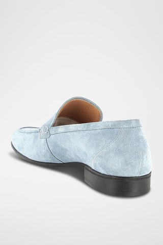 Mocassins en nubuck Neilton - Bleu clair