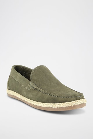 Nubuck Mocassins Nantiago - Kaki