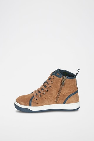 Boots em nobuck Street - Bege