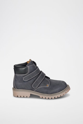 Boots em couro Phildo - Azul-marinho