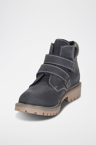 Boots em couro Phildo - Azul-marinho