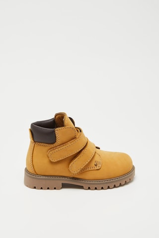 Boots em couro Phildo - Amarelo