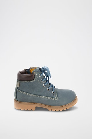 Boots em couro Chamoni - Azul