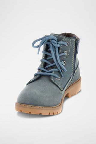 Boots em couro Chamoni - Azul