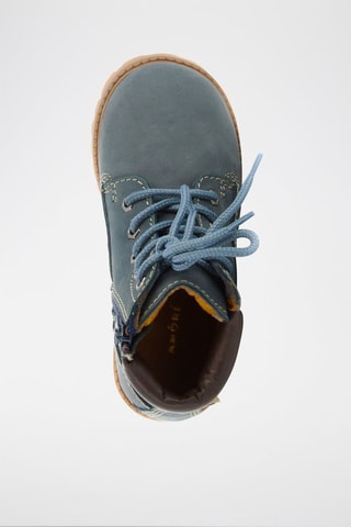 Boots em couro Chamoni - Azul