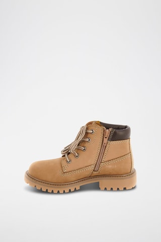 Boots em couro Chamoni - Toupeira