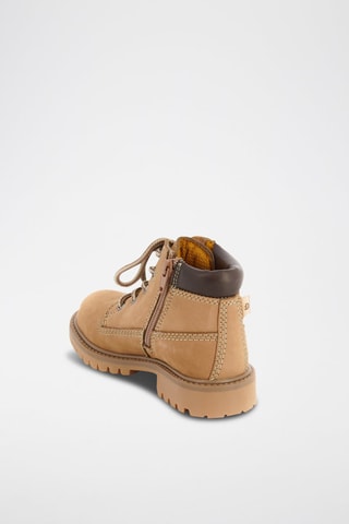 Boots em couro Chamoni - Toupeira