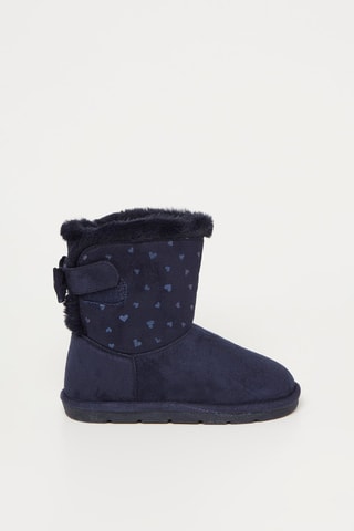 Botins forrados Zapala - Azul-marinho