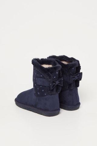 Botins forrados Zapala - Azul-marinho