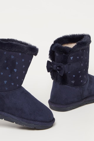 Botins forrados Zapala - Azul-marinho