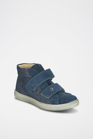 Sapatilhas subidas em couro Hublot - Azul