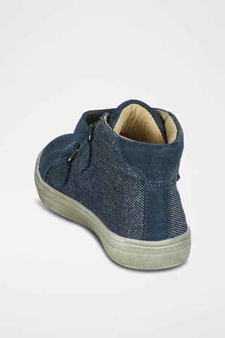 Sapatilhas subidas em couro Hublot - Azul