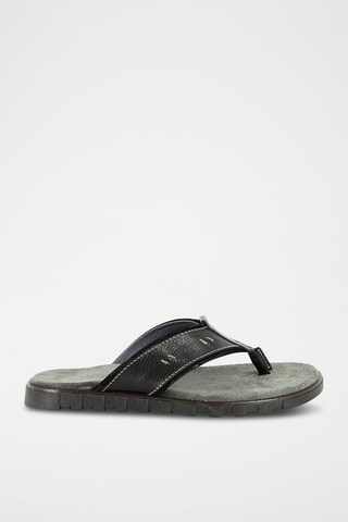 Leren Sandalen Noumea - Zwart