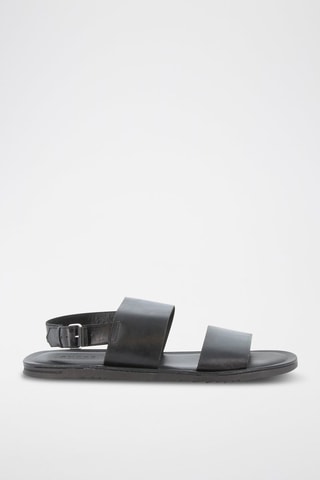 Leren Sandalen Naples - Zwart