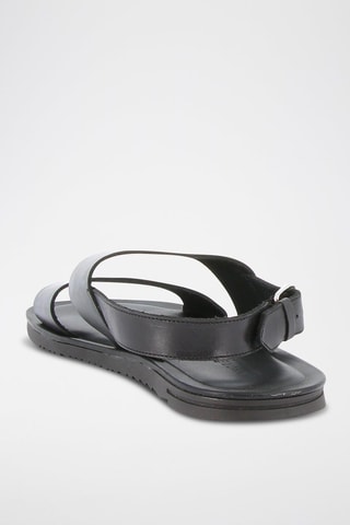 Leren Sandalen Naples - Zwart