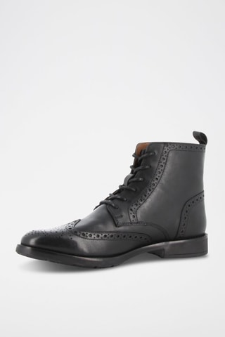 Boots em couro Axel 2 - Preto