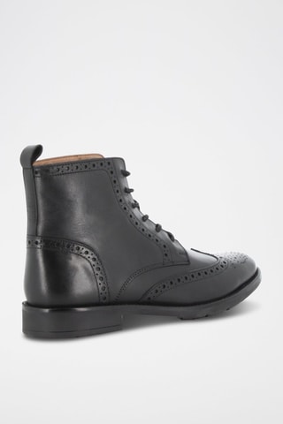 Boots em couro Axel 2 - Preto