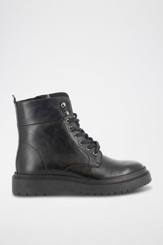 Boots en cuir Rizzolo - Noir