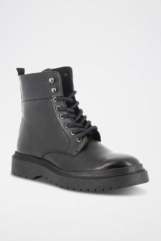 Boots en cuir Rizzolo - Noir